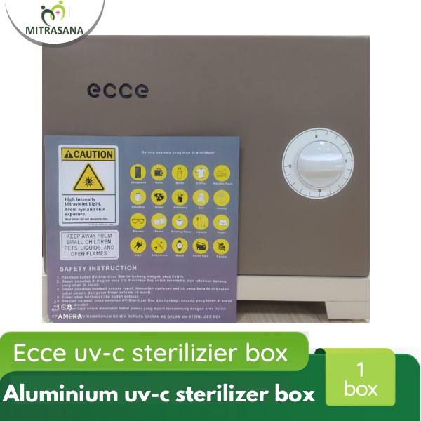 Sterilizer UV-C Alumunium box ecce