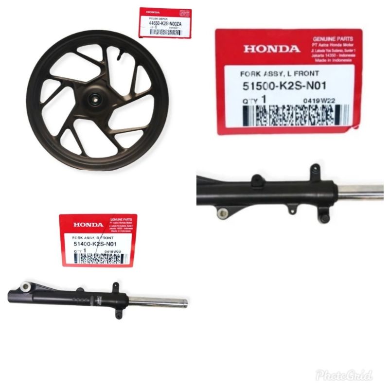 velg set Vario 160 ABS ori ahm