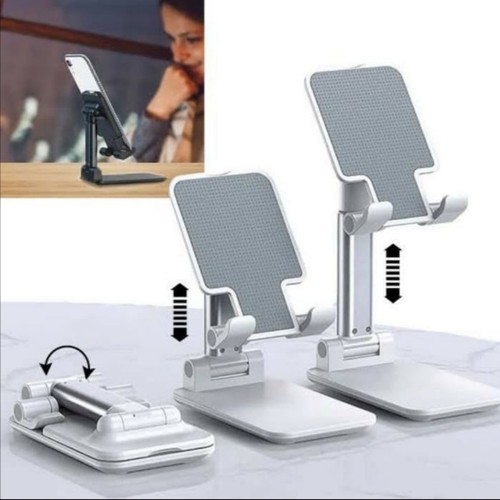 ~ HM8 ~  Holder HD-23 Folding Desktop Phone Stand - Holder Lipat HP Smartphone