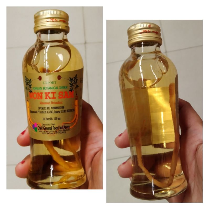 

Won Ki Sam Korean Botanical Drink - minuman Ginseng 120ml