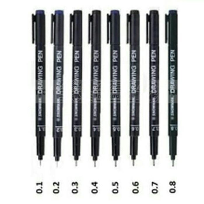 

Pendrawing- Drawing Pen Snowman Ft 700 Ukuran 0,1-0,2-0,3-0,4-0,5-0,6-0,7-0,8 -Drawing-Pen.