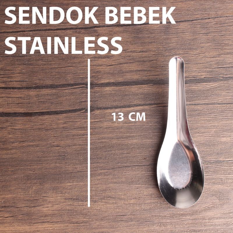 Sendok bubur stainless / Sendok bebek stainless