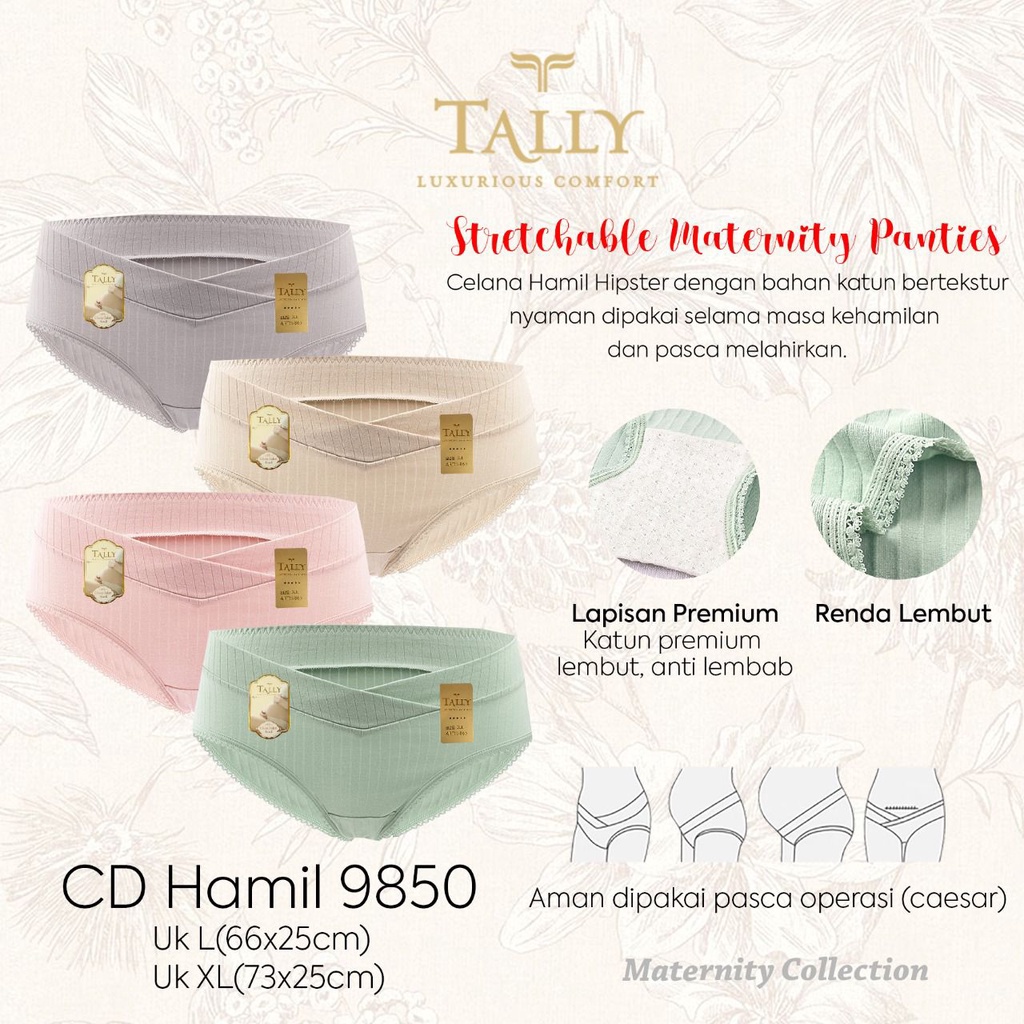 Celana Dalam CD Hamil Maternity Tally 9870 / 9848 / 9850