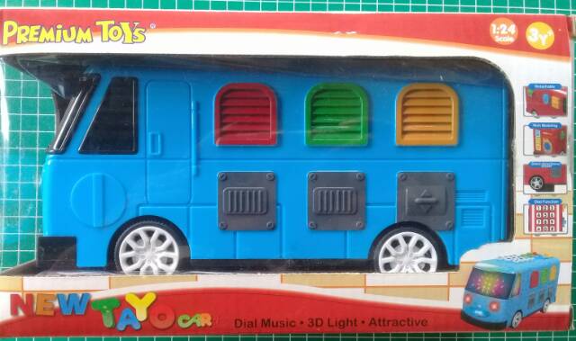 Tayo The Little Bus Versi Mainan Edukasi Musik Lampu