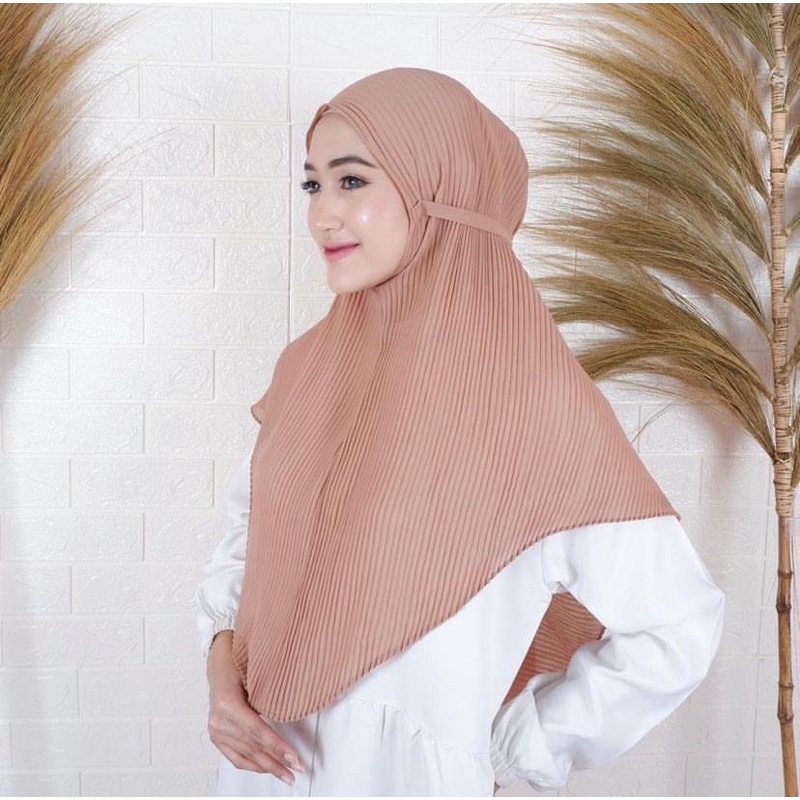 HIJAB BERGO AISYAH PLISKET TERMURAH