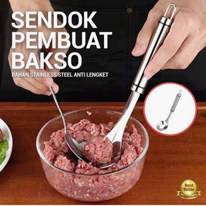 Cetakan pentol stainles / sendik cetak bakso / cetak bakso