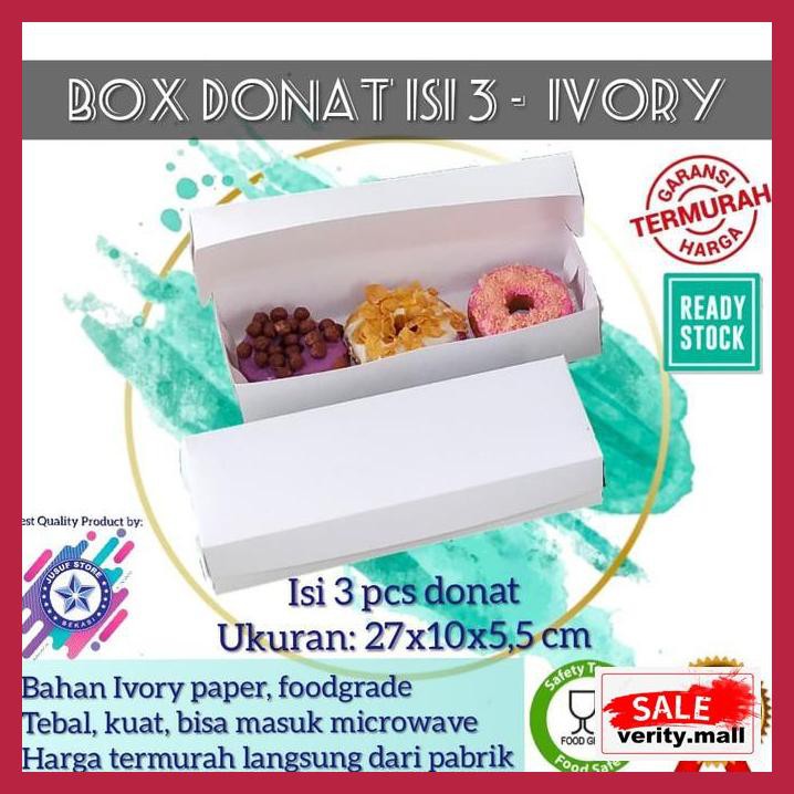 

Tr6Ry64- Box Donat Isi 3/ Dus Kue Bolu/Brownies Polos Foodgrade - Cokelat Ew5Rt4-