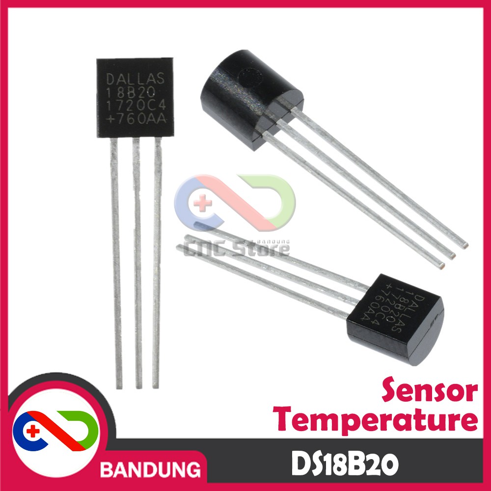 DS18B20 TO-92 ONE WIRE TEMPERATURE SENSOR FOR ARDUINO UNO MEGA ICE