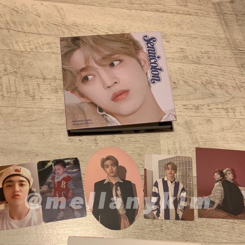 SEVENTEEN - semicolon album (scoups set)