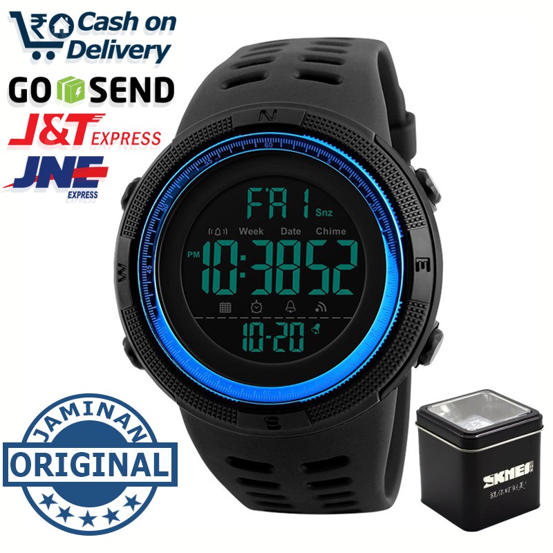  Jam  Tangan  Pria Digital SKMEI  1251  Sport Water Resistant 