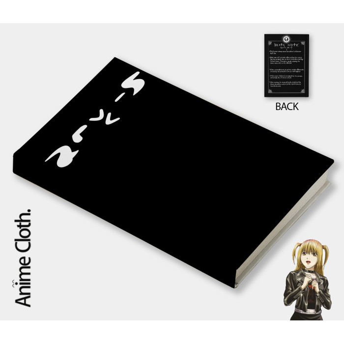 

Buku Deathnote Misa Amane Anime Custom Notebook Catatan Diary Planner