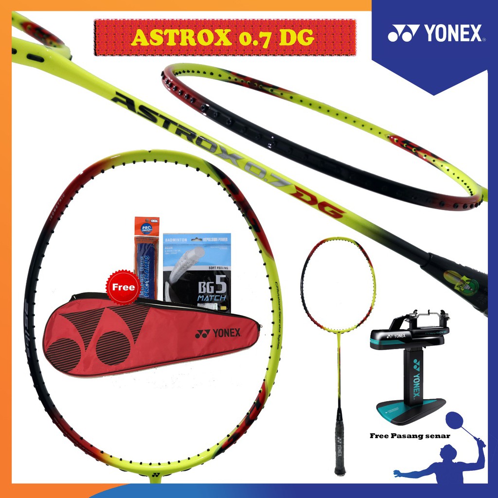 YONEX ASTROX 0.7 DG RAKET BADMINTON ORIGINAL