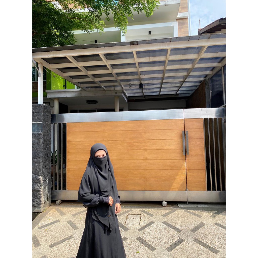 Jilbab Hijab Khimar Instan Mecca