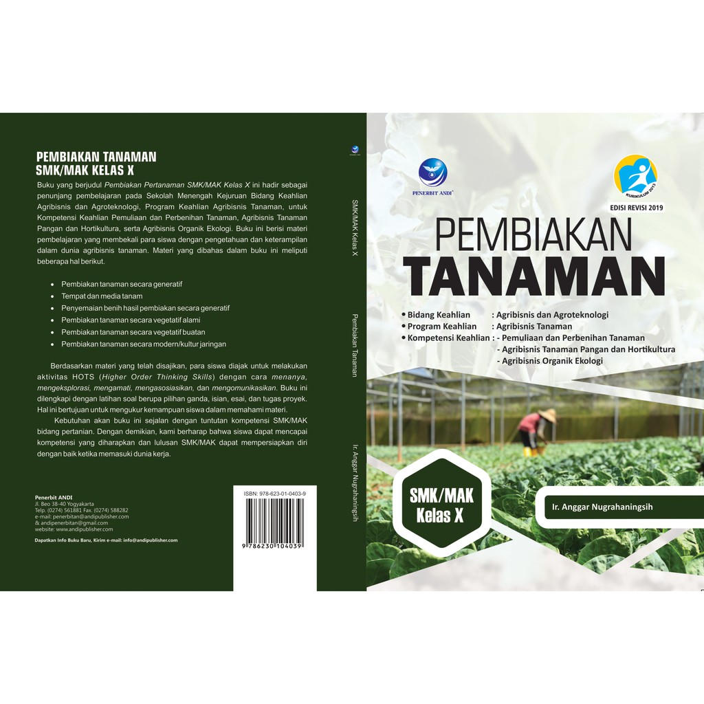 Jual Buku Pembiakan Tanaman - Bidang Keahlian Agribisnis Dan ...