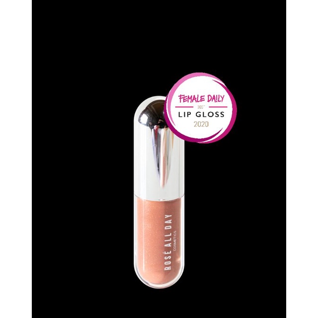 ROSE all day lip gloss glow pill