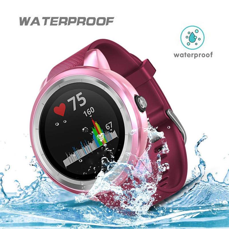 Casing Silikon TPU Garmin Vivoactive 3 Anti Gores Bumper