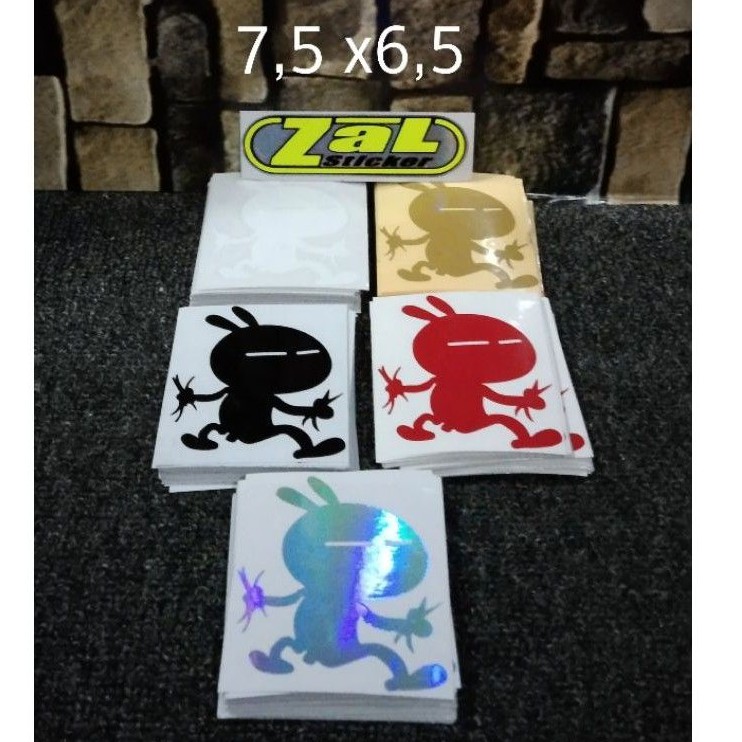 

sticker lucu miniatur