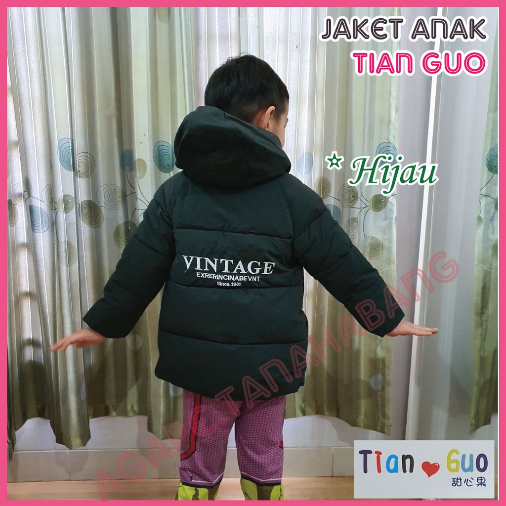 Jaket Winter anak # Tian G / Jaket puffer / jaket pakka / jaket musim dingin anak / Jaket anak