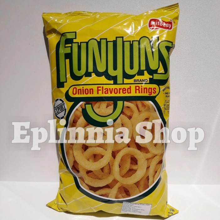 

Fritolay Funyuns Onion Flavored Rings Snack 163 gr