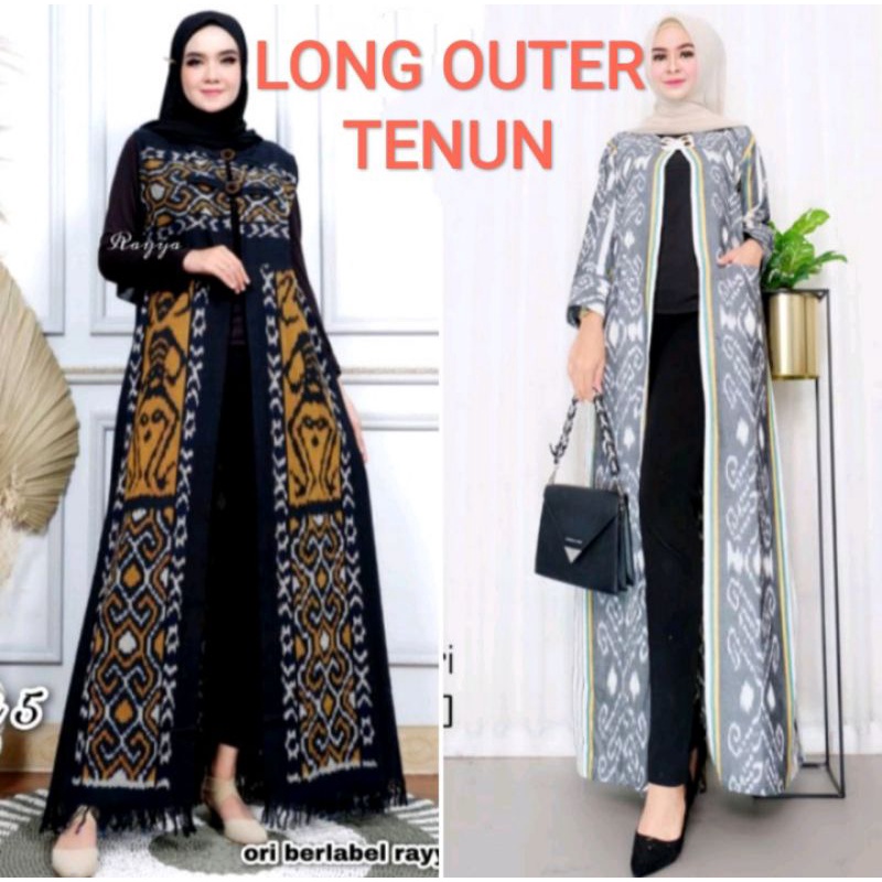 LONG OUTER TENUN LONG CARDIGAN