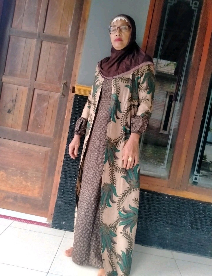 Maura Couple - Sania Ruffle Batik Couple Ori Ndoro Jowi Garansi Termurah Shopee -