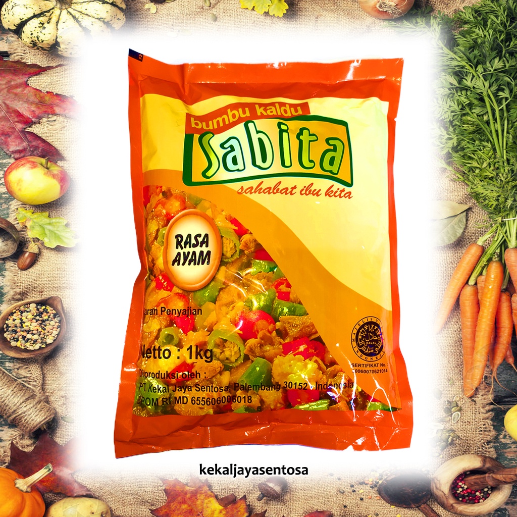 

Bumbu Kaldu Rasa Ayam Sabita 1Kg