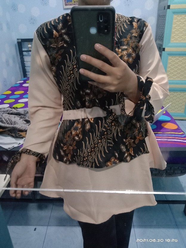 Atasan Batik Wanita Ppbtk07 Modern Batik Murah Cassual Atasanbatik Wanitabatik /atasanwanita...