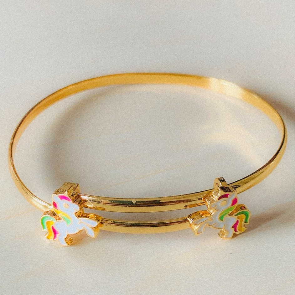 Gelang Anak Poni Rainbow Gold Xuping