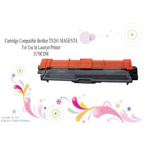 Cartridge Compatible Brother TN261 MAGENTA For Use In LJ 3170CDW