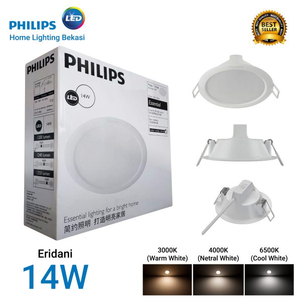 PHILIPS ERIDANI 14W PUTIH