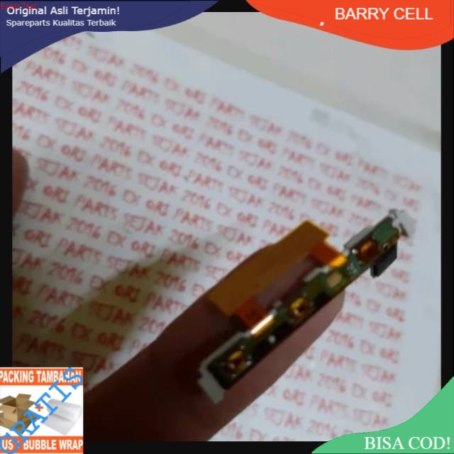 FLEXIBEL FLEKSIBEL ON OFF POWER VOLUME TOMBOL BUTTON SOCKET SHARP AQUOS SH03G ASLI BAWAAN WORK TEST