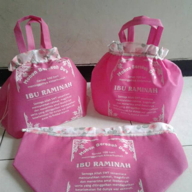 Tas hantaran serut/tas tempat box nasi