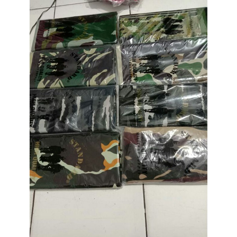 Sarung Tenun Loreng KKO Dan TNI