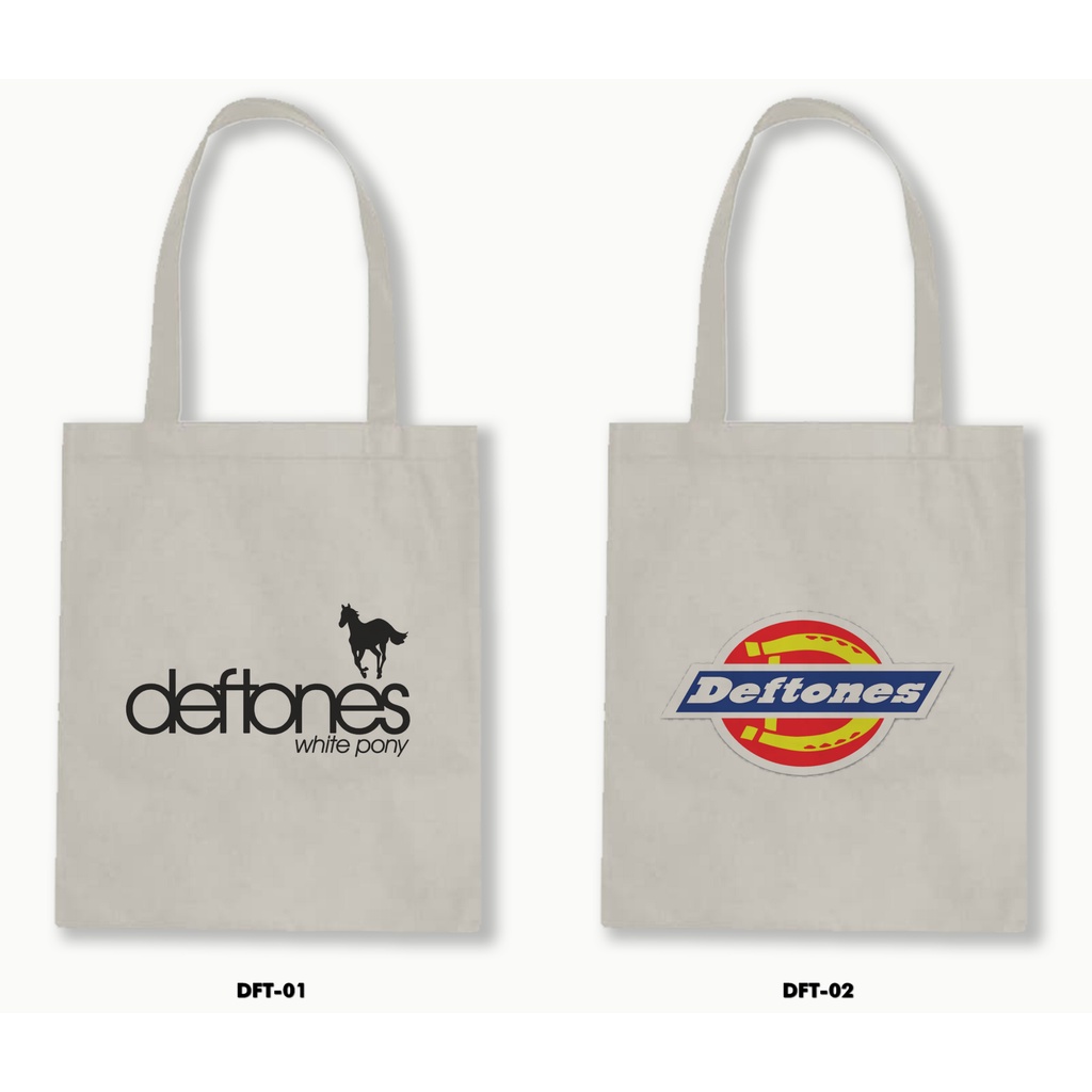 TOTE BAG BLACU - DEFTONES