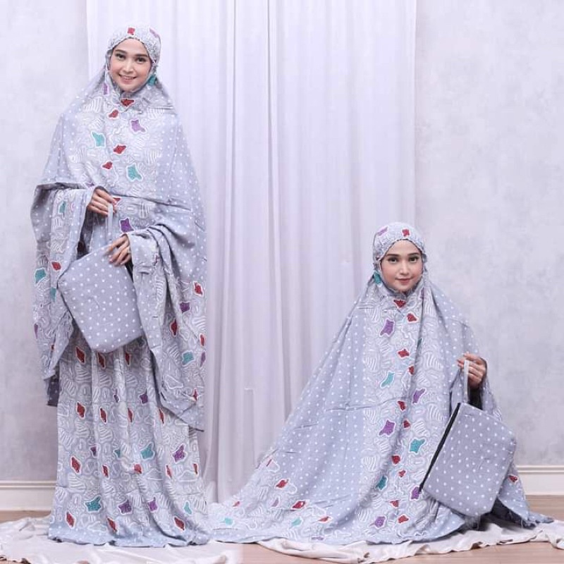 MUKENA BATIK DEWASA MODEL POTONGAN MUKENA VIRAL