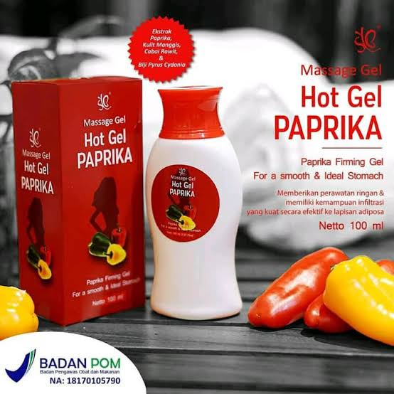 HOT GEL PAPRIKA SYB- PELANGSING PERUT TUBUH