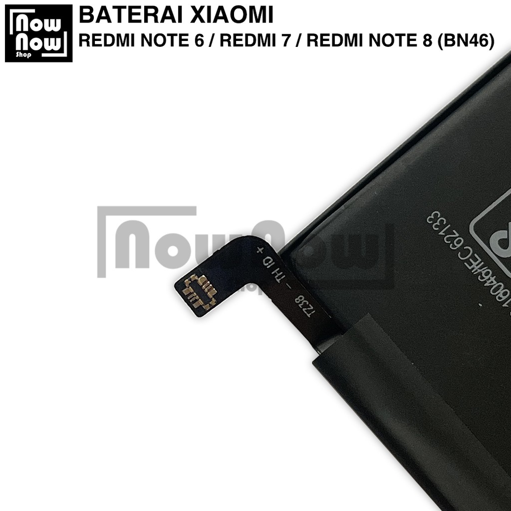 Baterai Xiaomi Redmi 7 / Redmi Note 8 / Redmi Note 6 BN46 BN 46 Original Batre Batrai Battery HP