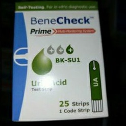 Strip Asam urat benecheck prime 25 pcs