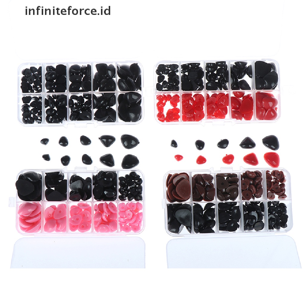 (infiniteforce.id) 150pcs / box Mata Boneka Bentuk Segitiga Untuk Kerajinan Tangan Diy