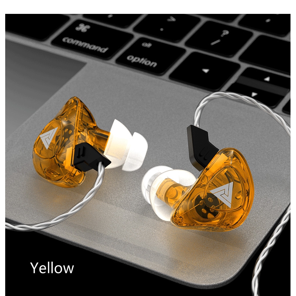 Qkz Ak5 Earphone In Ear Stereo Dengan Mic Untuk Olahraga