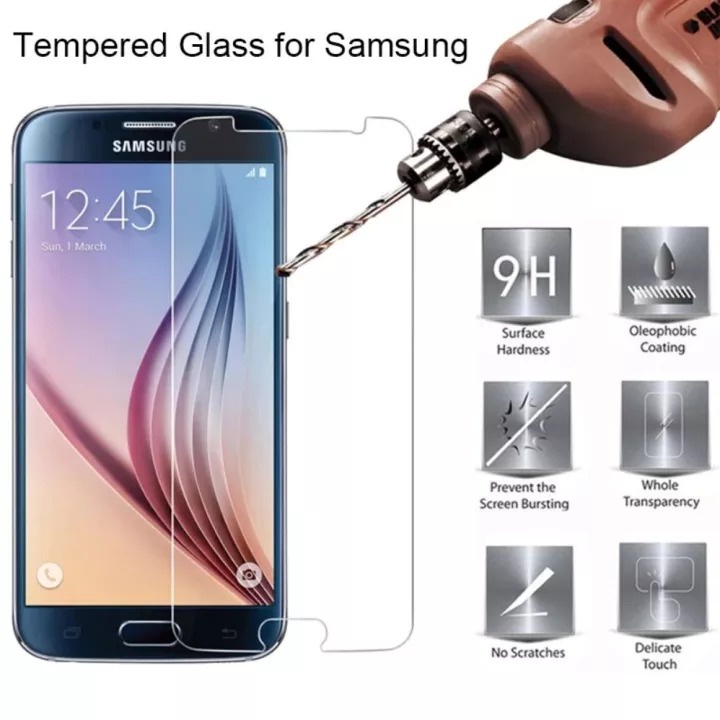 Tempered Glass Samsung S7 Flat 5.1 inchi Anti Gores Kaca Screen Guard 9H 2.5D 0.3mm