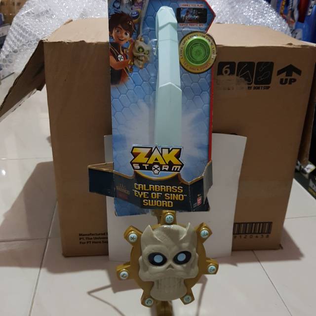 Promo Mainan Pedang Zak Storm Calabrass "Eye Of Sino " Sword.