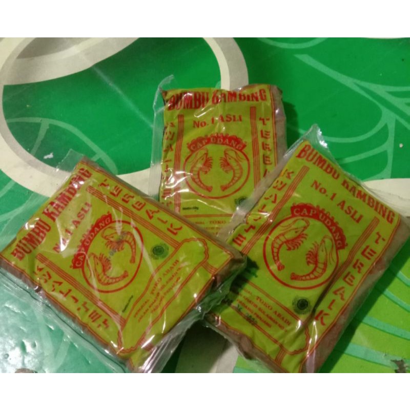 

Bumbu Cap Udang khas Padang 50gr (isi 3 sahset )