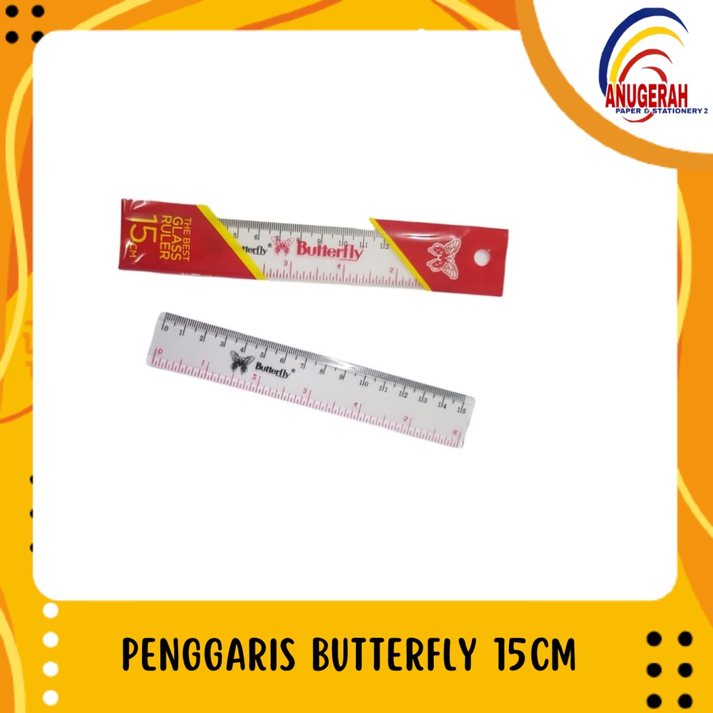 

PENGGARIS BUTTERFLY 15CM (PCS)