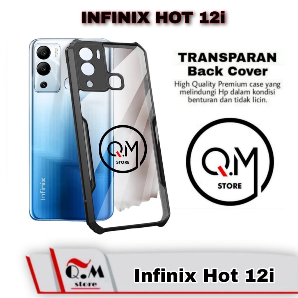 Case Infinix Hot 12i Airbag Shockproof Transparent