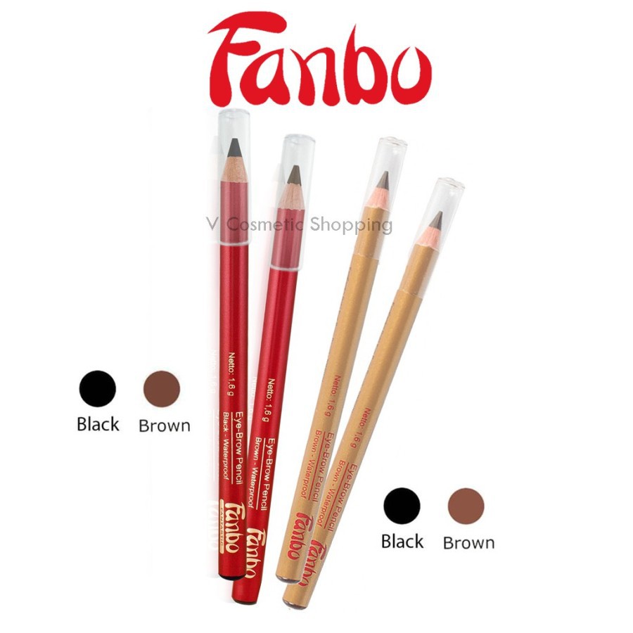 ✿ MADAME ✿ FANBO EYEBROW PENSIL ALIS WATERPROOF FANBO PENSIL ALIS BPOM BY FANBO