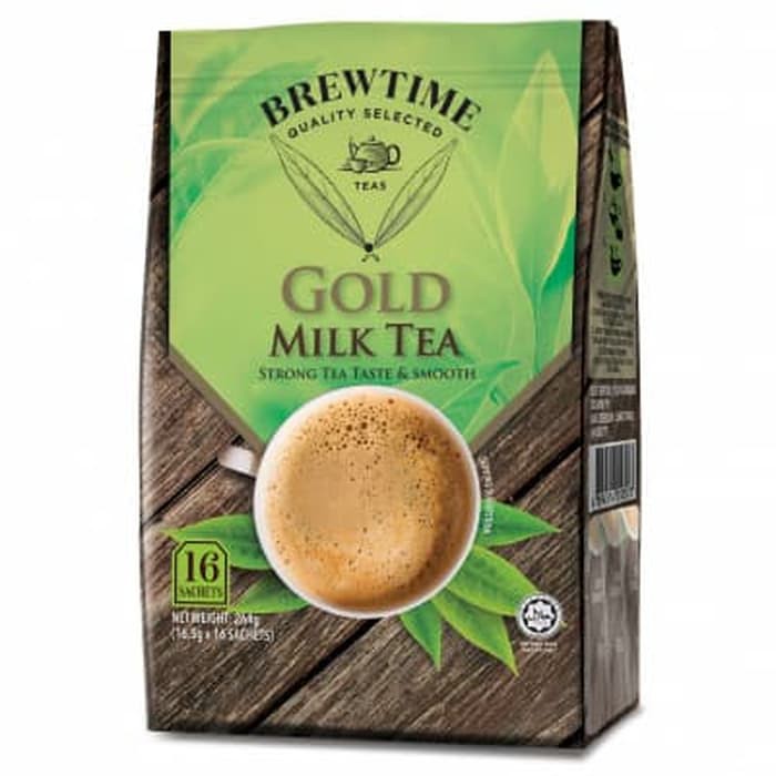 

#HANDCARRY Brewtime Gold Milk Tea 16sX165g - UFOHCR1926