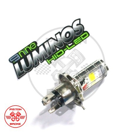 BOHLAM DEPAN / HEAD LAMP LED H4 DC LUMINOS WARM WHITE