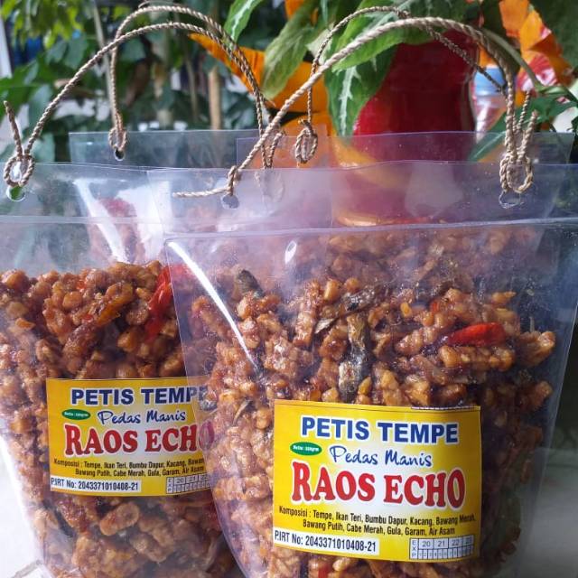 

Petis tempe Teri Pedas Manis