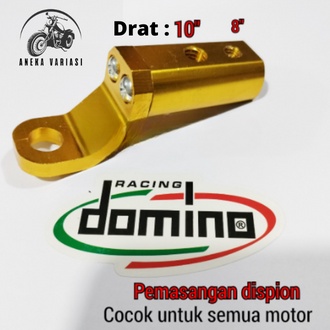 Breket dudukan holder spion Domino Motobar Universal